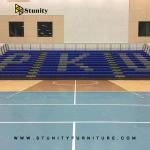 Fireproof Retractable Grandstands For Indoor Stadium Center
