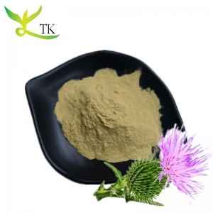 China 80% Milk Thistle Extract Powder Herbal Supplements Natural Silybum Marianum Extract on sale