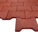Anti Slip Horse Stable Floors Driveway Dog Bone Recycled Rubber Flooring Tile
