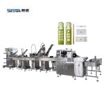 Automatic Feeding Filling Packing Machinery Disposable Tableware Flow Packing