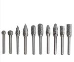 Brazed Double Cut Rotary Files Carbide Burrs Set 50000RPM
