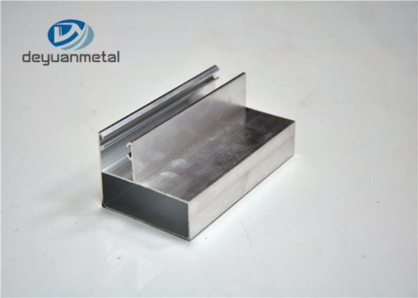 Alloy 6063 T5 Mill Finished Aluminium Extrusion Profiles , With Cutting /