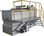 Automatic Wastewater DAF Unit Remove Pollutants 600-750mm Effective Water Depth
