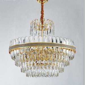 Wholesale Living Room Decorative Pendant Light Home Modern Luxury Ceiling Crystal Chandeliers from china suppliers