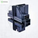 Anodized Hidden Frame Curtain Wall Aluminum Profile With Great Durability