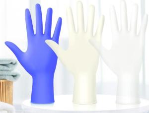 Wholesale Waterproof Disposable Medical Gloves Smooth Surface Allergy Resistance from china suppliers