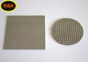 Wholesale Porous Gauze Filter Mesh , Sintered Steel Filter High Filtration Capacity from china suppliers