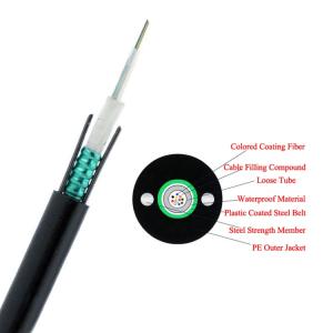 Wholesale ROHS OS2 PE Fiber Optic Single Mode Cable 4 - 48 Cores For Duct Aerial from china suppliers