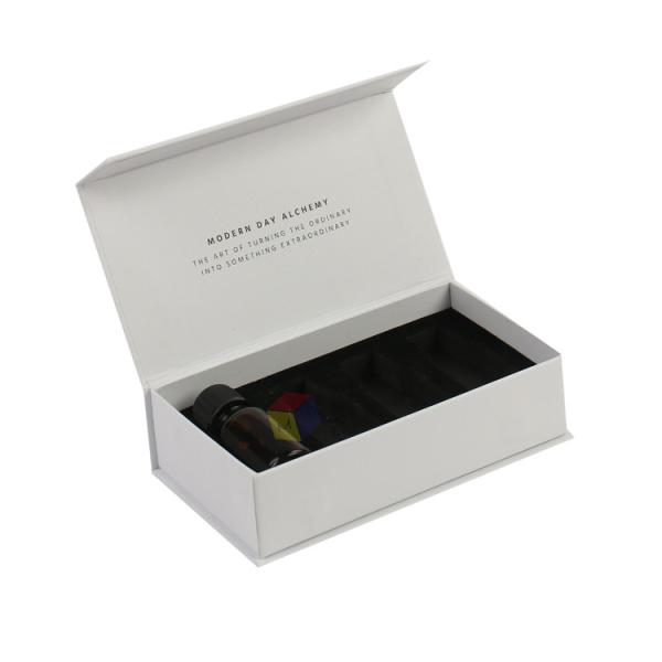 Luxury Magnetic Lid Cosmetic Perfume Essential Oil Paper Packaging Box With