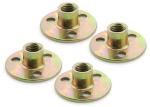 Aluminium 6063 Zinc Connecting Flange Fastener Three Hole Metal Nut For