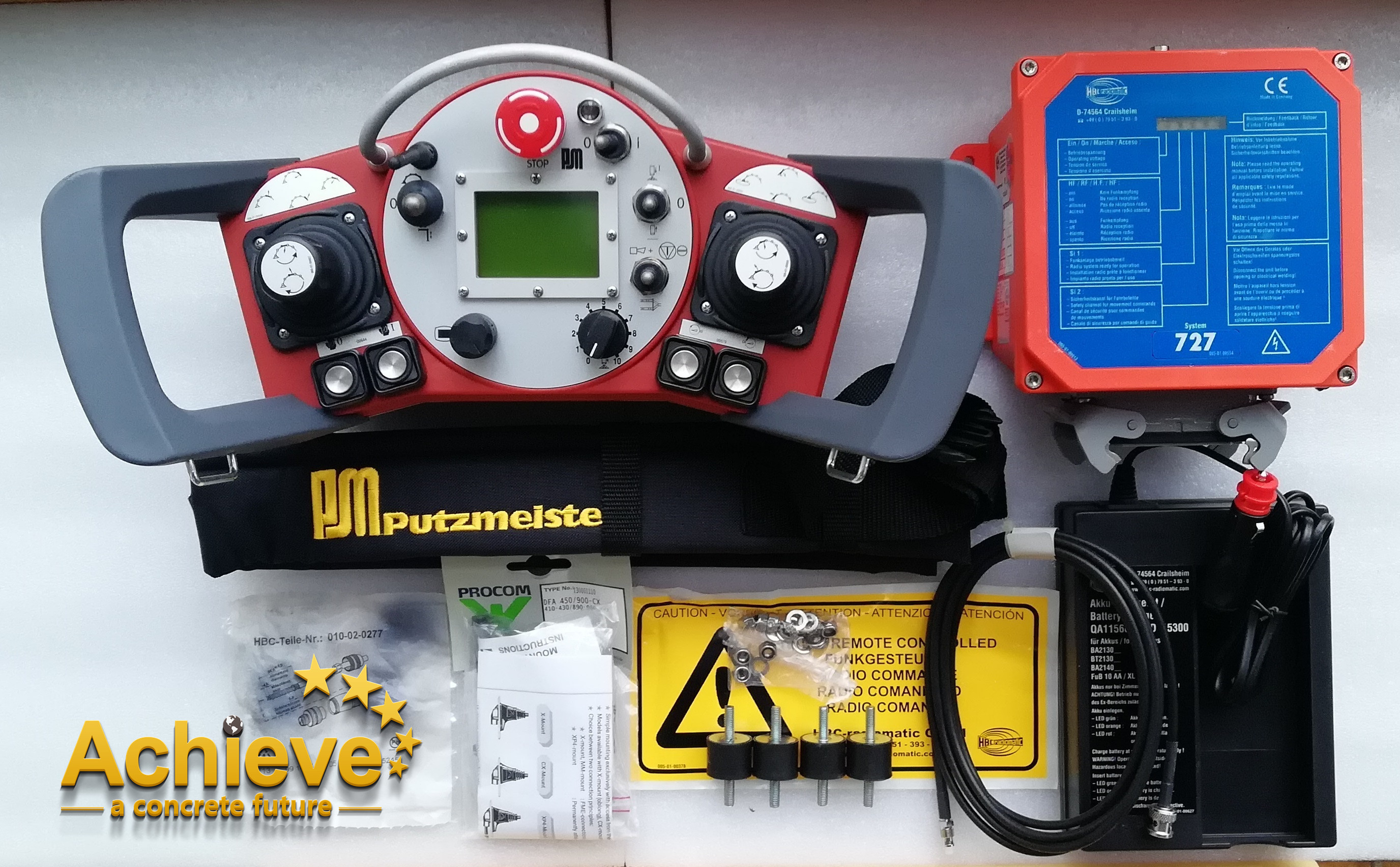 HBC 727 PUTZMEISTER Concrete Pump Parts