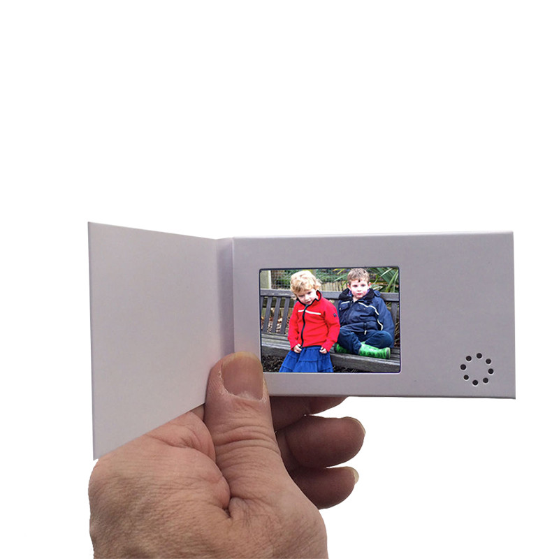 7 Inches LCD Video Business Cards Full Color Double Sided Printing