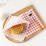 Disposable Oil Resistant Greaseproof Burger Paper For Cooking Baking Food