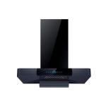 Commercial T Shaped Chimney Hood Wall Mount Kitchen Exhaust Range Touch Switch