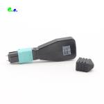 Female Type OM4 Multi Mode Fiber Optic Loopback Cable MPO Patch Cord