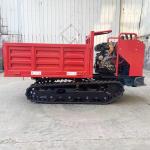 4 Tons Garden Track Dumper Hydraulic Truck Dumper 3Ton Small Crawler Dump