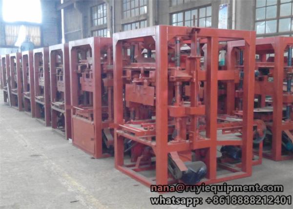 4-26 hollow cement block making machine concrete block machine