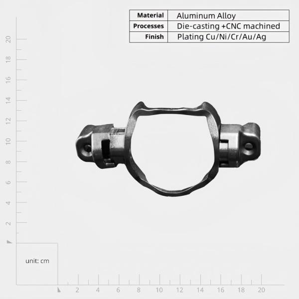 Strong Corrosion Resistance Aluminium Alloy Die Casting Parts for OEM Customized