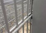 SGS H1500mm Double Wire Welded Fence With Square Post