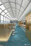 Customized Blue Terrazzo Flooring Artificial Inorganic Stone Tile Outdoor Indoor