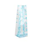 Clear Packing Plastic BOPP Block Bottom Bags For Food Customized Logo