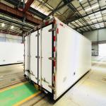 FRP GRP 82/90/105mm Wall Thickness Refrigeration Truck Box Body for JMC Howo Jac