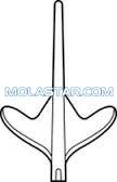 Molastar Stainless Steel Marine Bruce SS Anchor Offshore Anchor Easy Handling