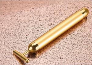 Wholesale Skin Lifting RF Beauty Equipment 24K - Gold Facial Massager from china suppliers
