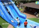 Large Outdoor Backyard Blow Up Water Slide For Adults Environmental Friendly