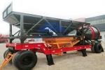 JZM1500 Construction Equipment 75m3/H Mobile Concrete Batching Plant