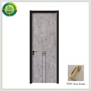 China Home Style UPVC Internal Doors Composite WPC Skin Bedroom Use on sale