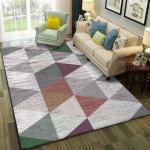 Stripping Blending Crystal Velvet Living Room Floor Carpets Modern Simple North