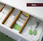 adjustable bamboo wooden silverware drawer organizers drawer dividers