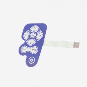 Buy cheap Irregular Shape PET Tactile Membrane Switch With Glossy Matte Surface from wholesalers