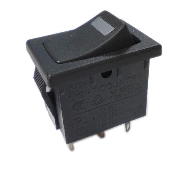 Taiwan Light Country On Off illuminated Rocker Switch 10000 Cycles 16A 250V UL