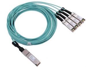 Wholesale PIN Rx Fiber Optic Transceiver QSFP28 To 4x 25G SFP28 Breakout Active Cables from china suppliers