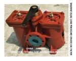 DUAL OIL FILTER, DUAL SWITCHABLE COARSE OIL FILTER MDOEL:A50 0 0.25/0.16 CB /