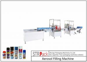 Wholesale High Performance Aerosol Filling Machine , Aerosol Paint Can Filling Machine  from china suppliers