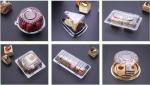 disposable Frozen Food PET PP Plastic Packing Trays For Meat,Suchi Party Food