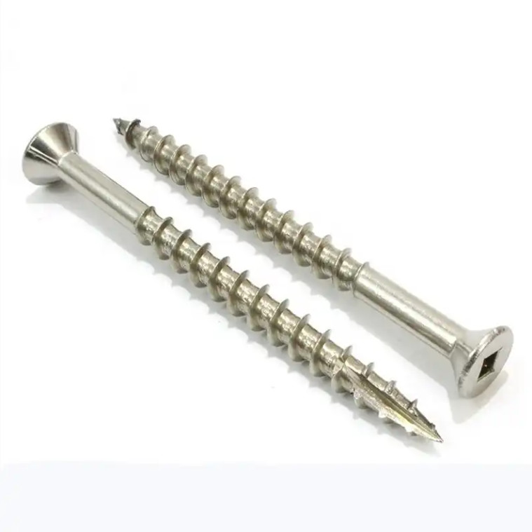 Countersunk Head Self Tapping Drywall Screw Half Thread SS2205 2507 Plain Square Screw