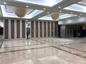 Wholesale 45dB Soundproof Level Gala Banquet Hall Partition Wall Customization from china suppliers