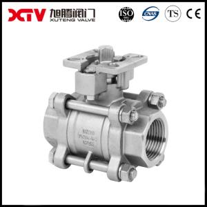 Wholesale Xtv 3 PCS Ball Valve with Pneumatic Control Straight Through Type Made of Stainless Steel from china suppliers
