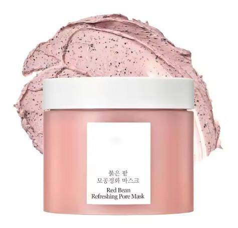 OEM ODM Private Label Korean Hot Selling Red Bean Refreshing Pore Mask Deeping