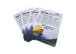 PVC / PET RFID Hotel Door Key Card , Blank Magnetic Hotel Key Cards Customized