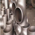 ERW Tee / Copper Nickel Butt Weld Fittings For Automotive JIS B 2311/2220