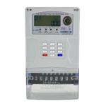 10A 3 Phase Prepaid Electricity Meters , 400imp/KWh STS Prepayment Meter
