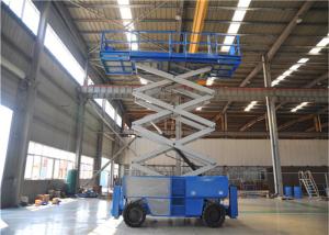 Wholesale High Stability Diesel Rough Terrain Scissor Lift Generous Platform Workplace from china suppliers