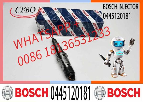 0445120181 Diesel Fuel Injection 0445 120 181 Common Rail Injector Nozzle 0 445