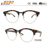 2017 hot sale style plastic sunglasses with UV 400 protection lens ,made of