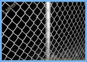 Wholesale Green Vinyl Coated Chain Link Fence Panel For Farm 5mm Wire Dia from china suppliers